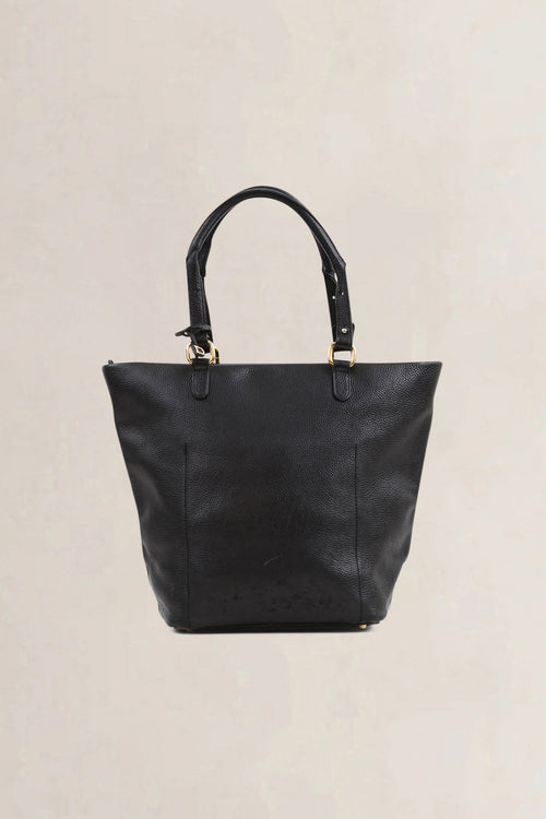 Delvaux Black Leather Méli-Mélo Shoulder Bag
