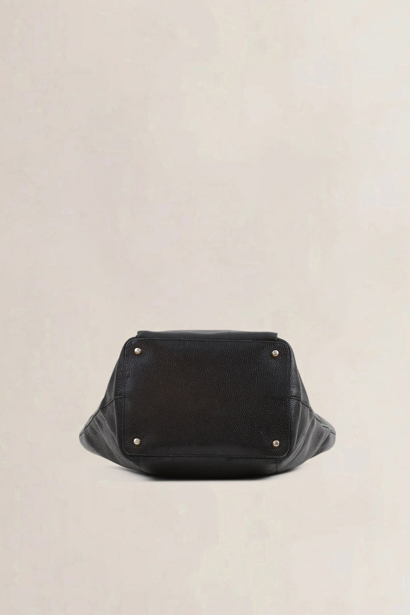 Delvaux Black Leather Méli-Mélo Shoulder Bag