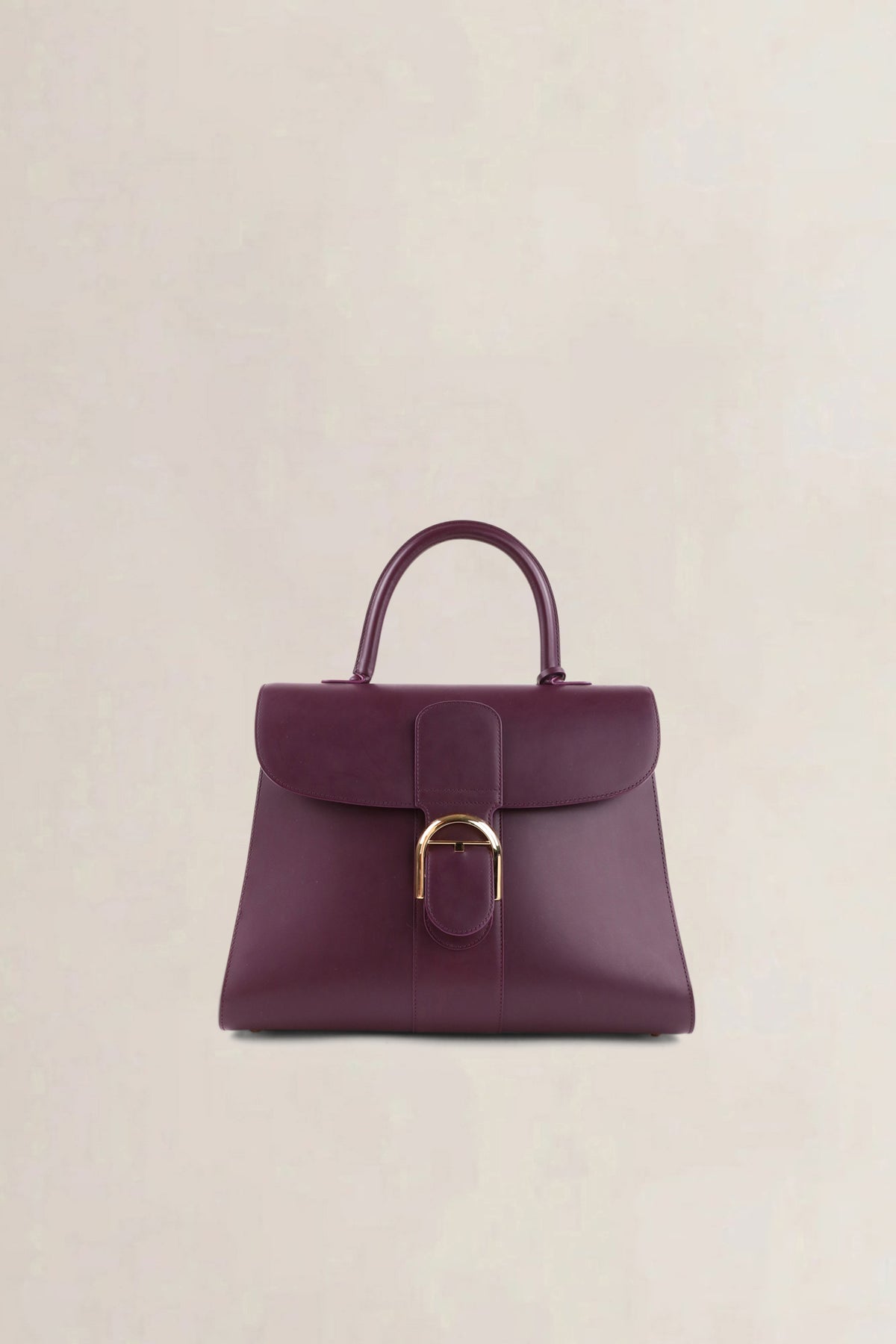 Delvaux Purple & Gold Brillant GM Crossbody Bag