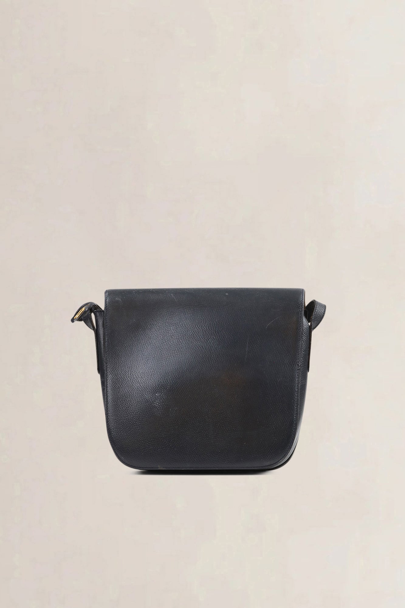 Delvaux Blue Leather Crossbody Bag