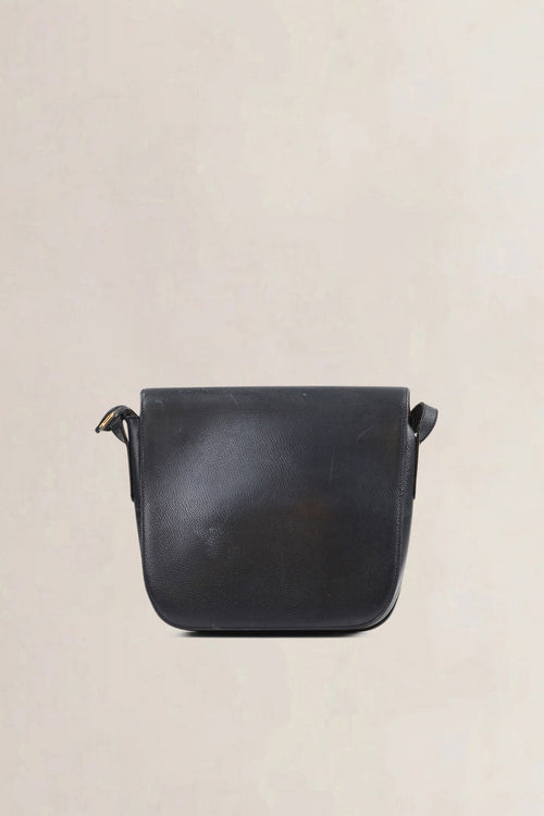 Delvaux Blue Leather Crossbody Bag