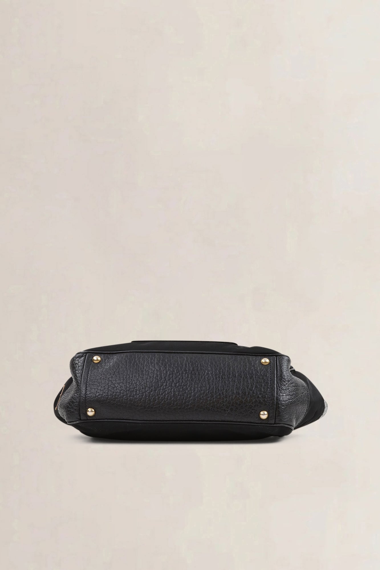Prada Black Leather/Nylon Shoulder Bag