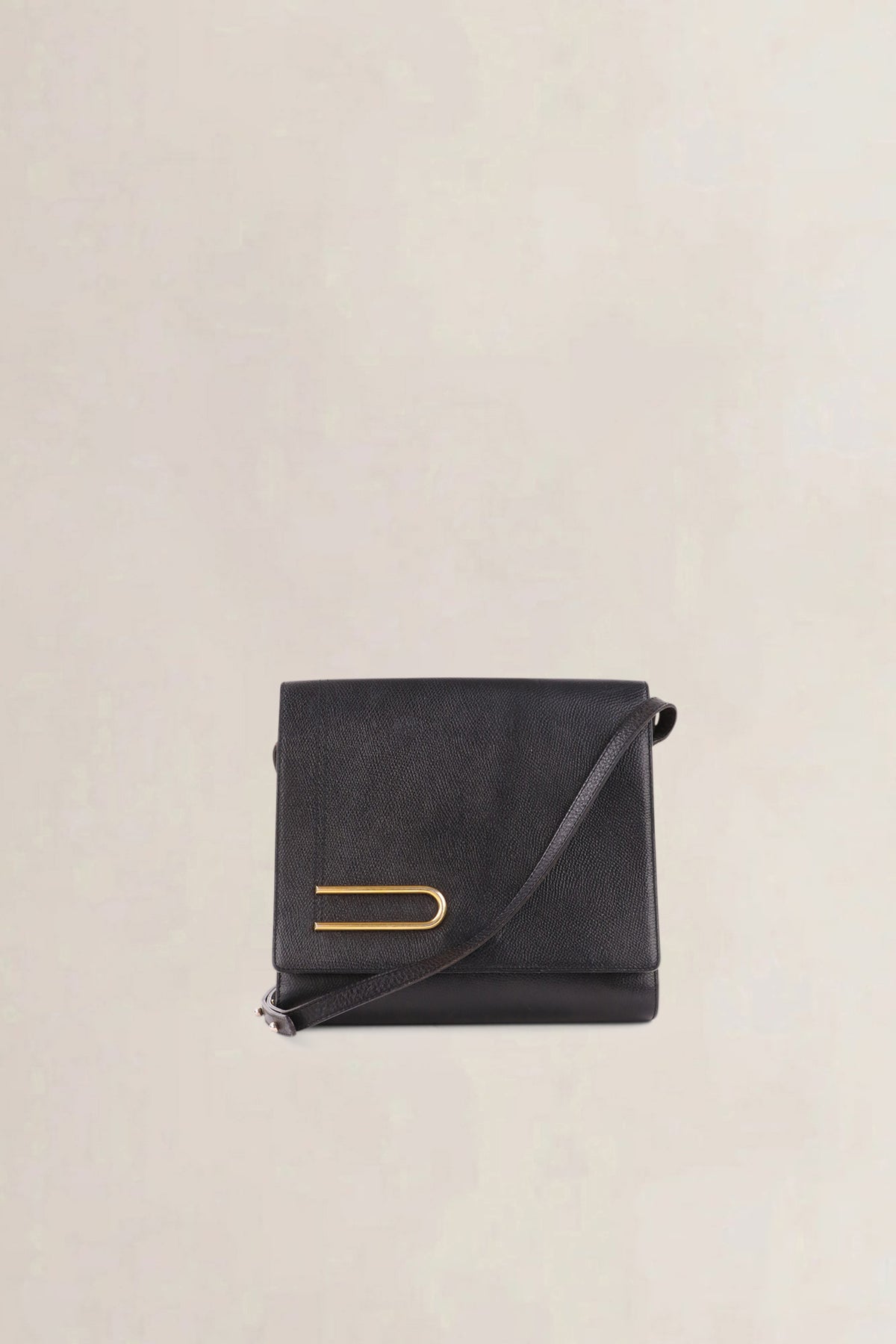 Delvaux Vintage Black Diadème Crossbody Bag