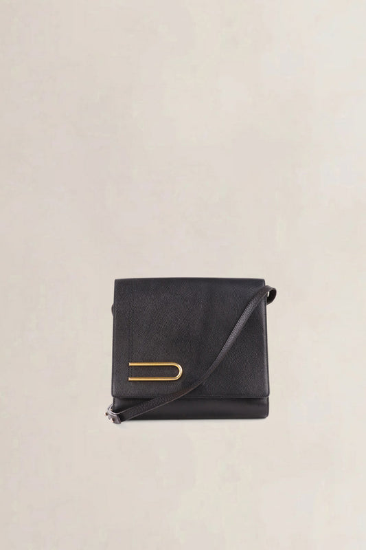 Delvaux Vintage Black Diadème Crossbody Bag