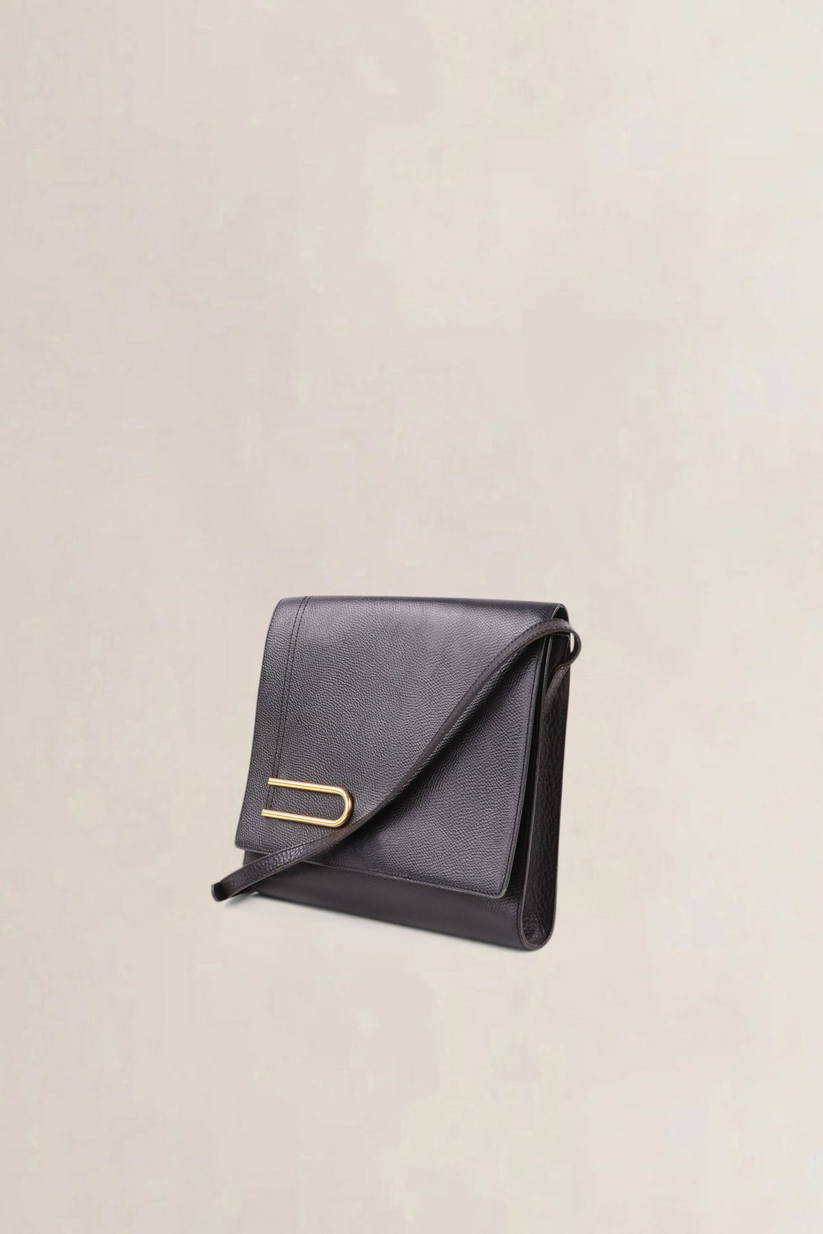 Delvaux Vintage Black Diadème Crossbody Bag