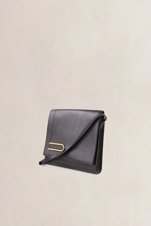 Delvaux Vintage Black Diadème Crossbody Bag