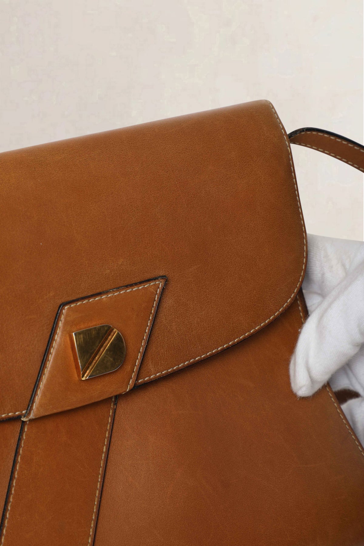 Delvaux Cognac Vintage — vintage