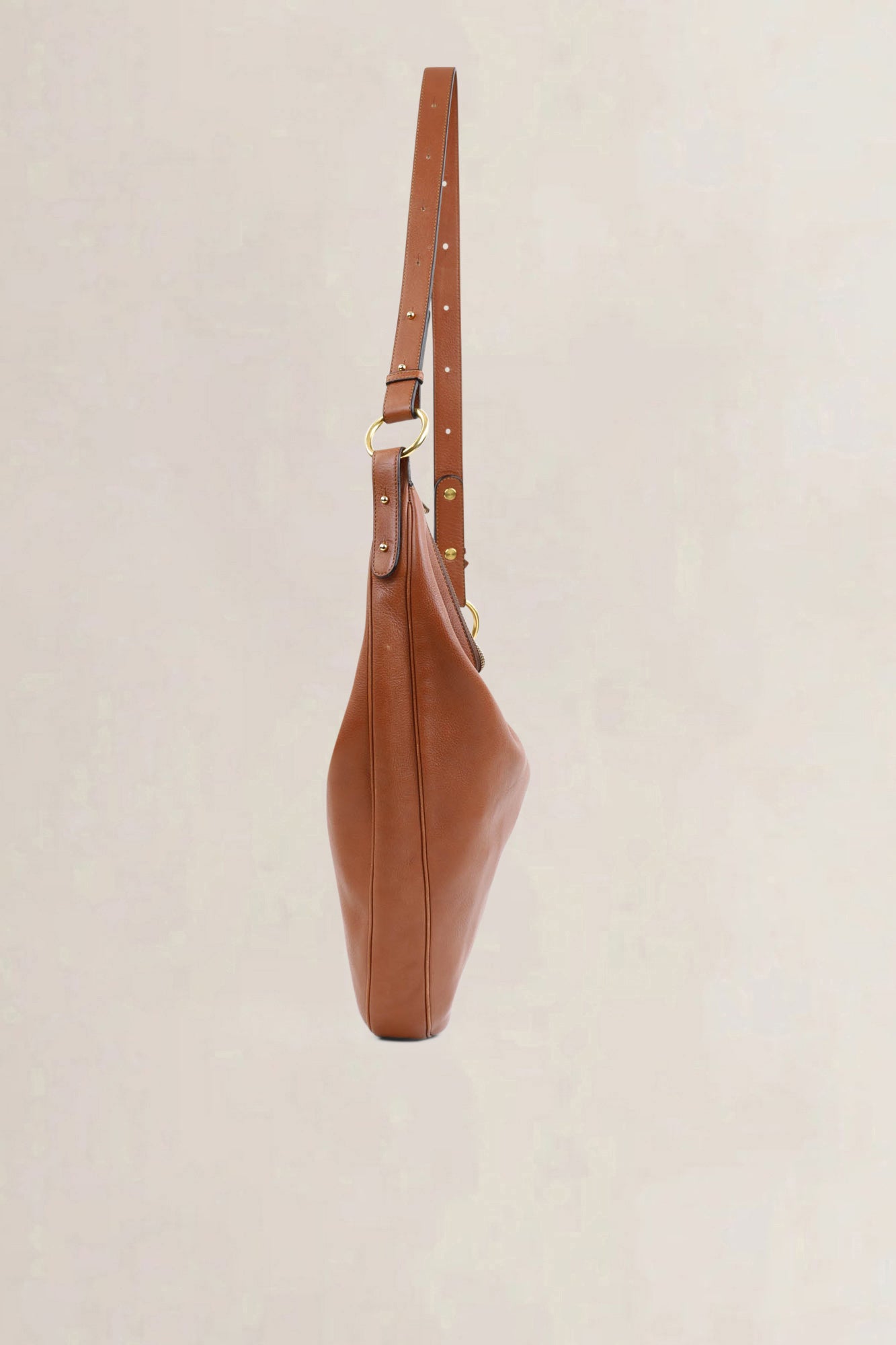 Delvaux Camel Tentation Crossbody Bag