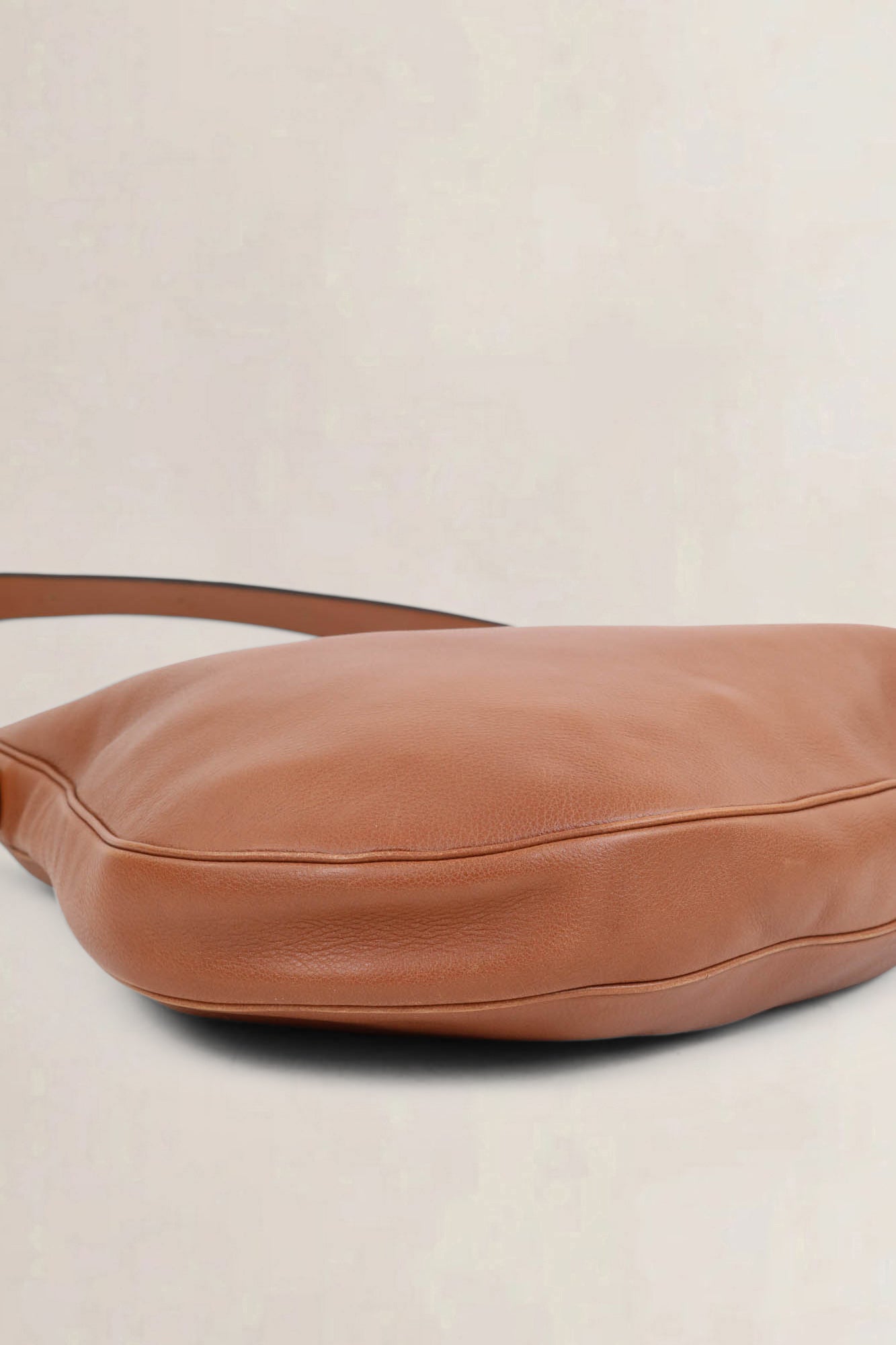 Delvaux Camel Tentation Crossbody Bag
