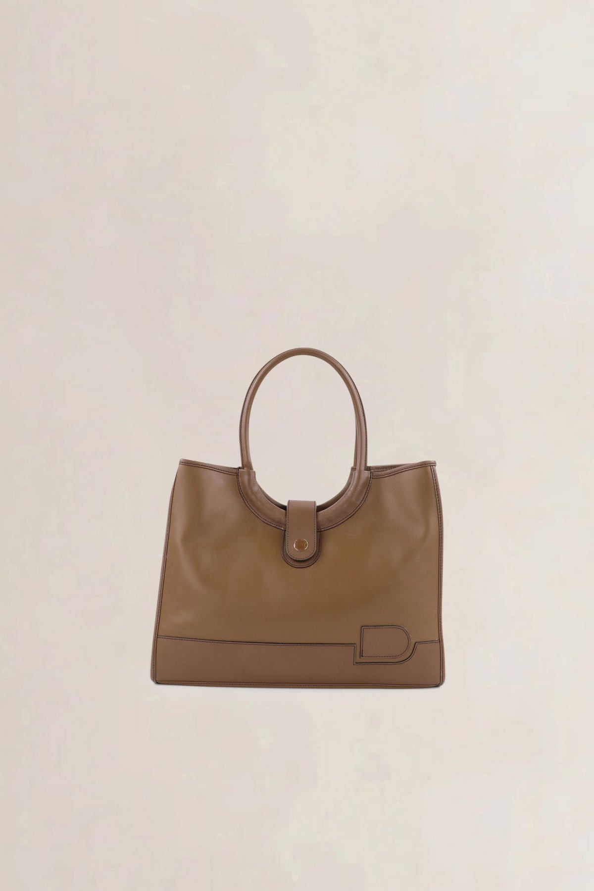 Delvaux Taupe Mirage — preloved