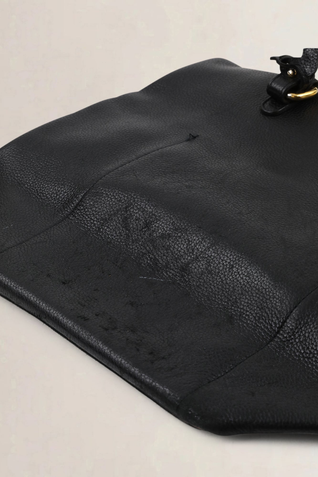 Delvaux Black Leather Méli-Mélo Shoulder Bag