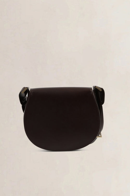 Delvaux Dark Brown Kate Crossbody Bag