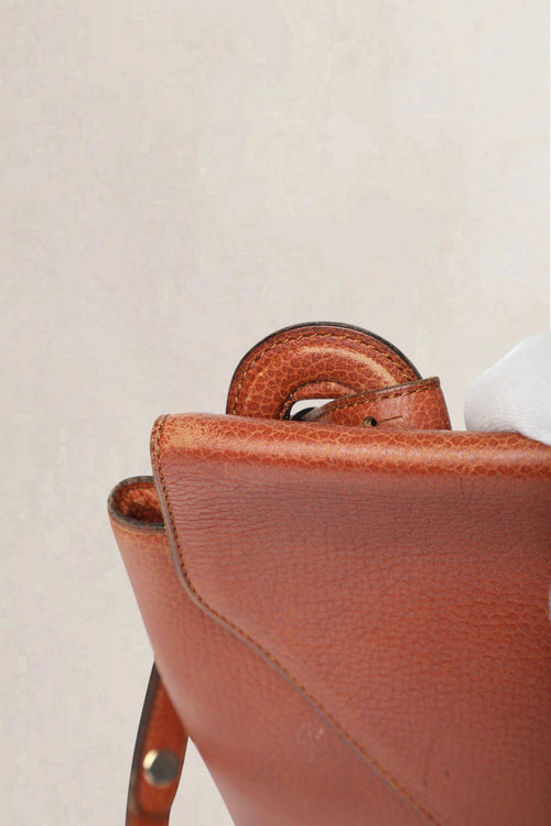 Delvaux Brown Grelon Crossbody Bag