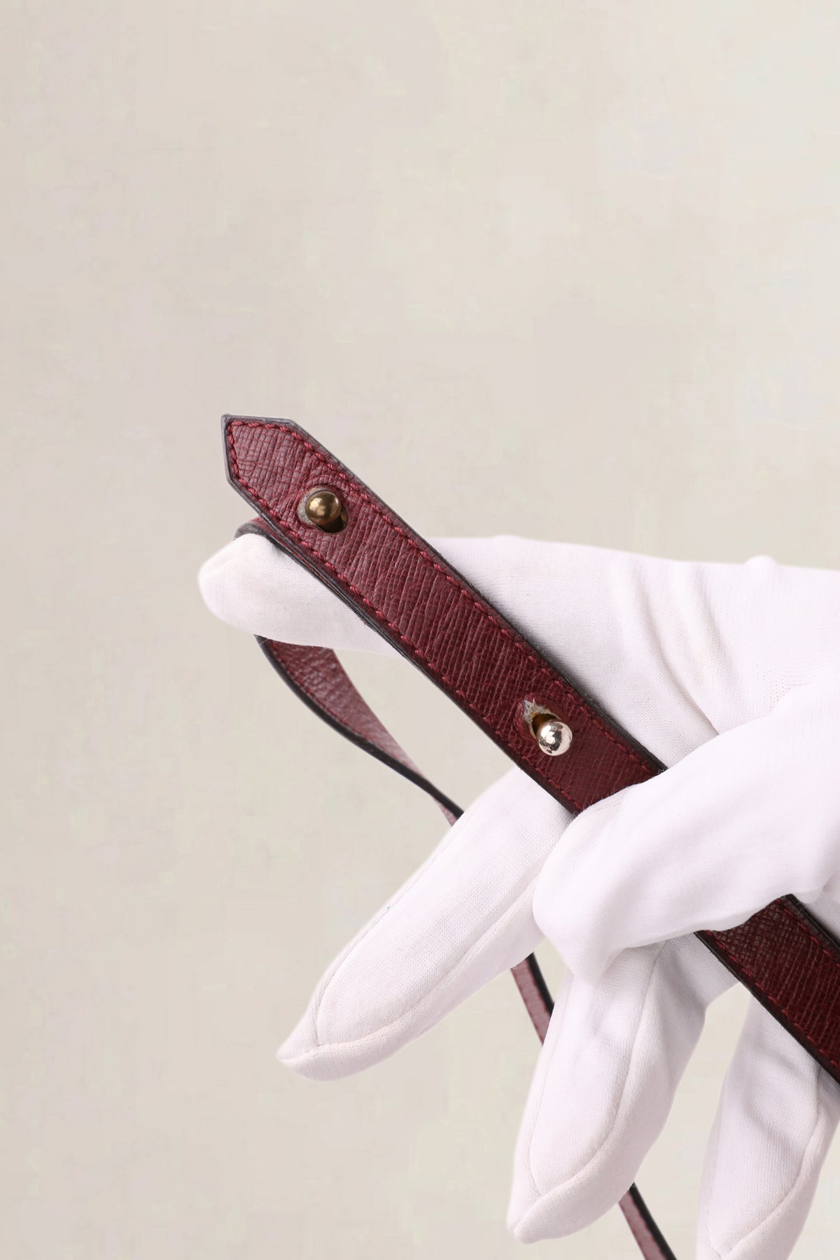 Delvaux Vintage Burgundy Crossbody Bag
