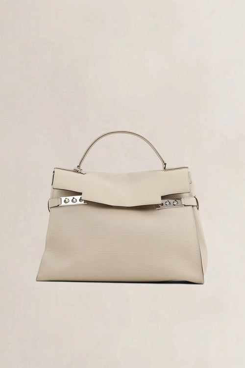 Delvaux Ivory Tempête XXL Crossbody Bag