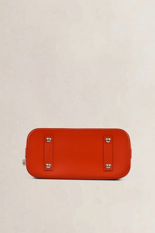 Louis Vuitton Orange Alma PM Epi Leder Top Handle Bag
