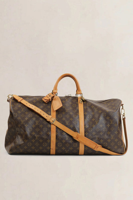 Louis Vuitton Keepall 60 Bandoulière Travel Bag