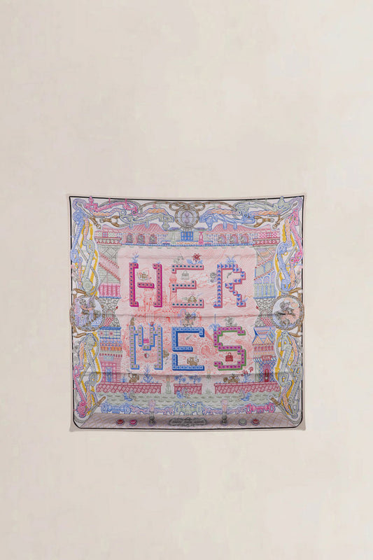 Hermès 90 Silk Carré — vintage