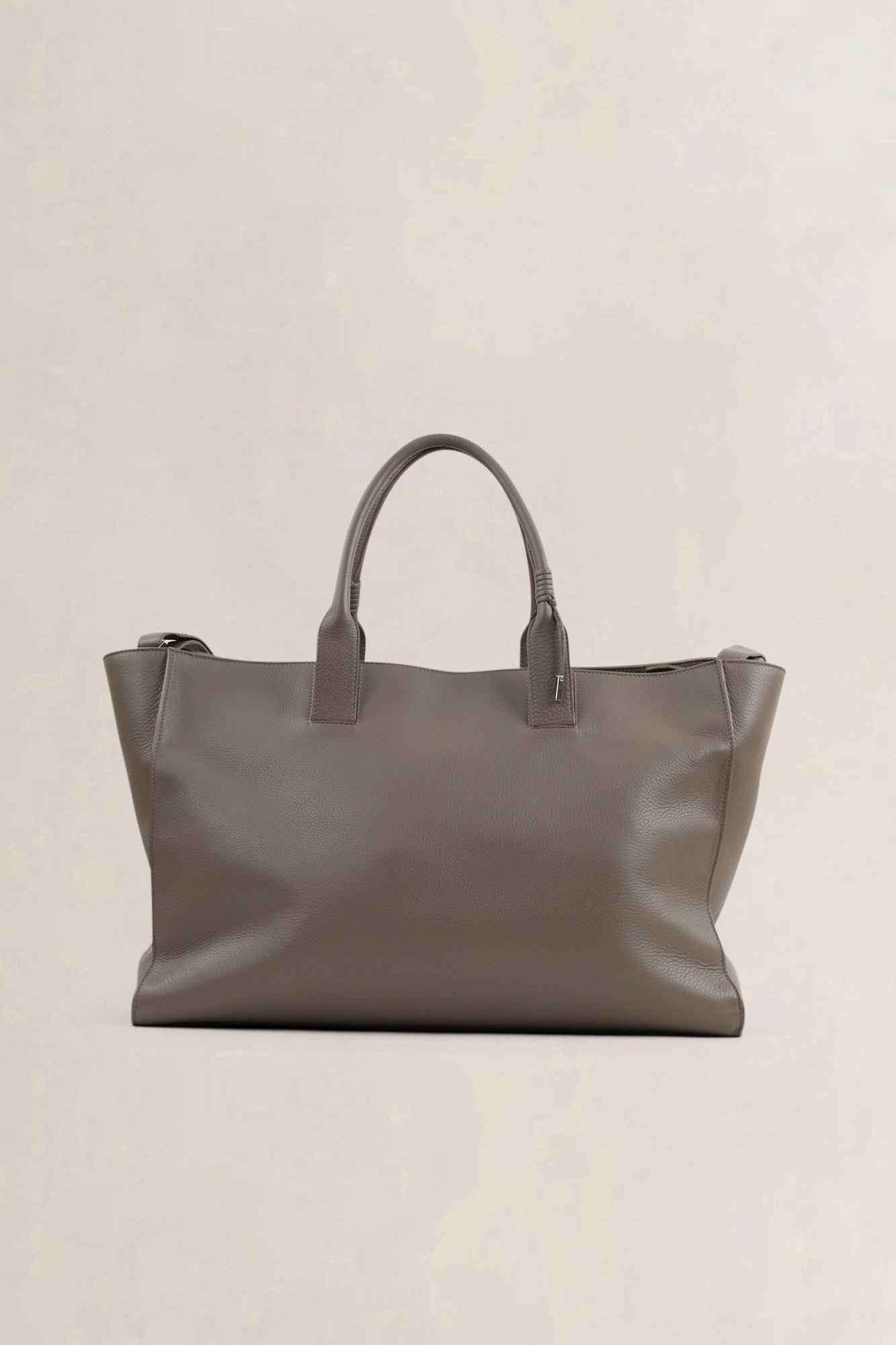 Balenciaga Grey Leather Shoulder Bag