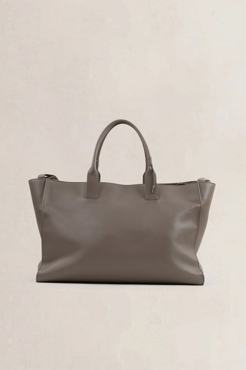 Balenciaga Grey Leather Shoulder Bag