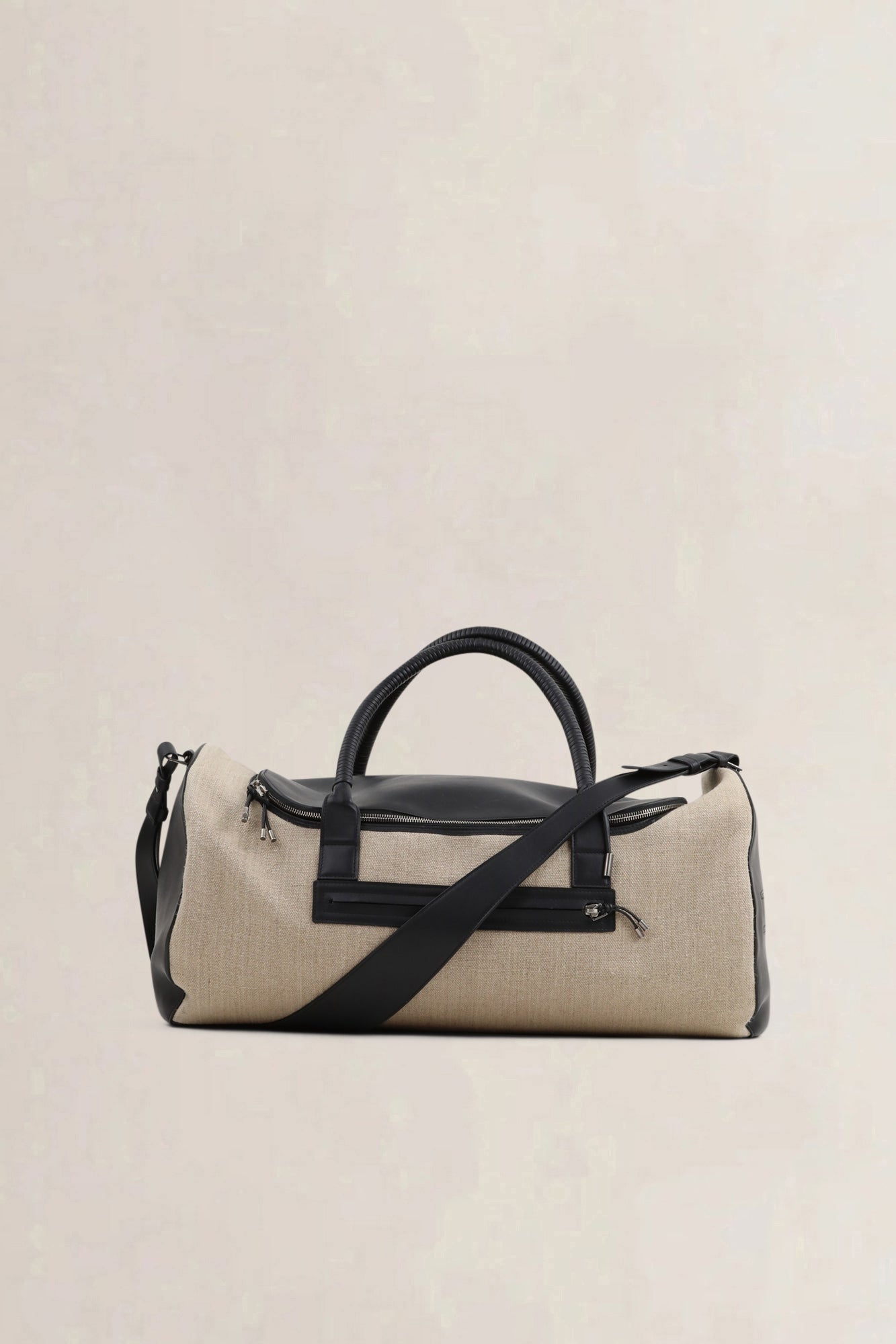 Balenciaga Canvas/Leather Boston Bag