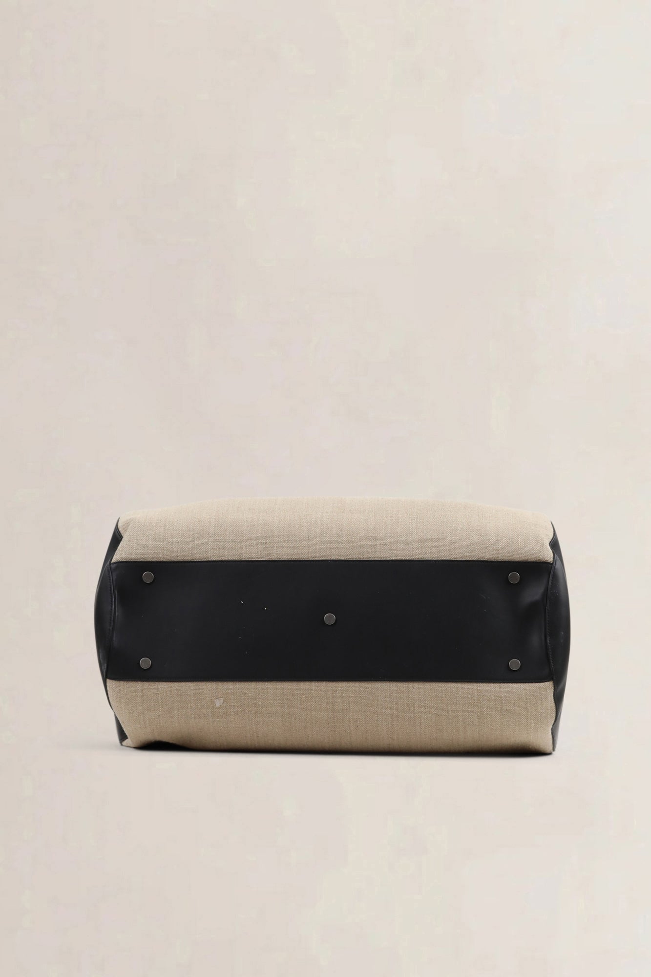 Balenciaga Canvas/Leather Boston Bag