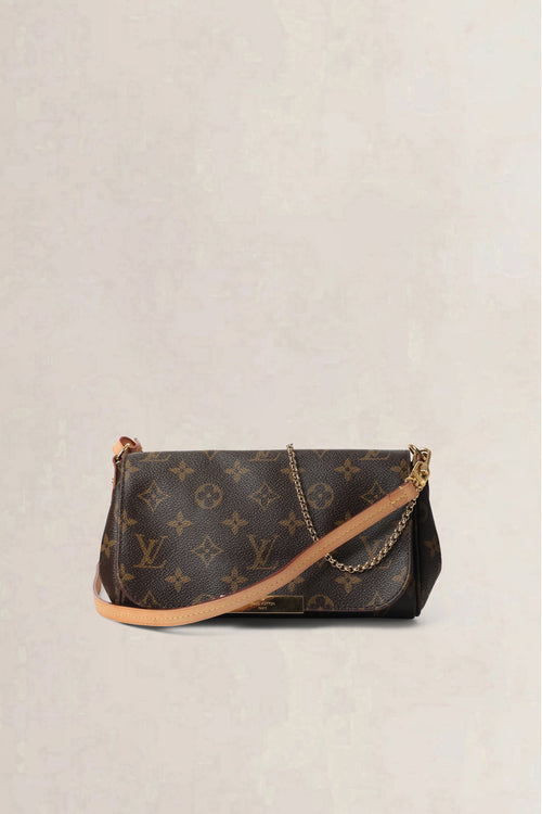 Louis Vuitton Brown Favorite Monogram PM Crossbody Bag