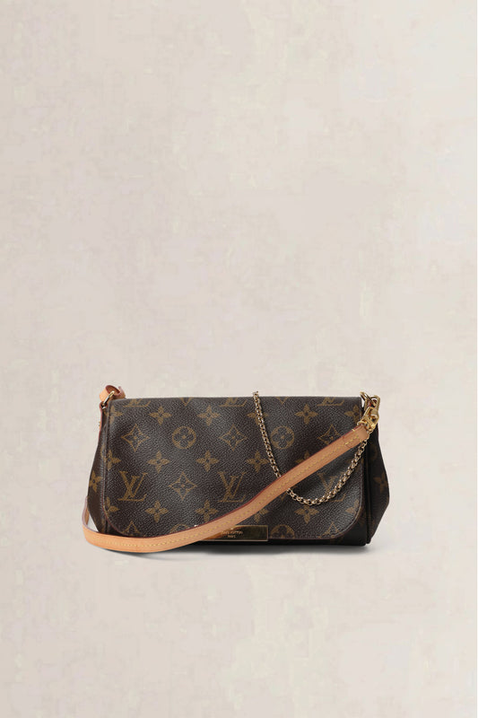 Louis Vuitton Brown Favorite Monogram PM Crossbody Bag