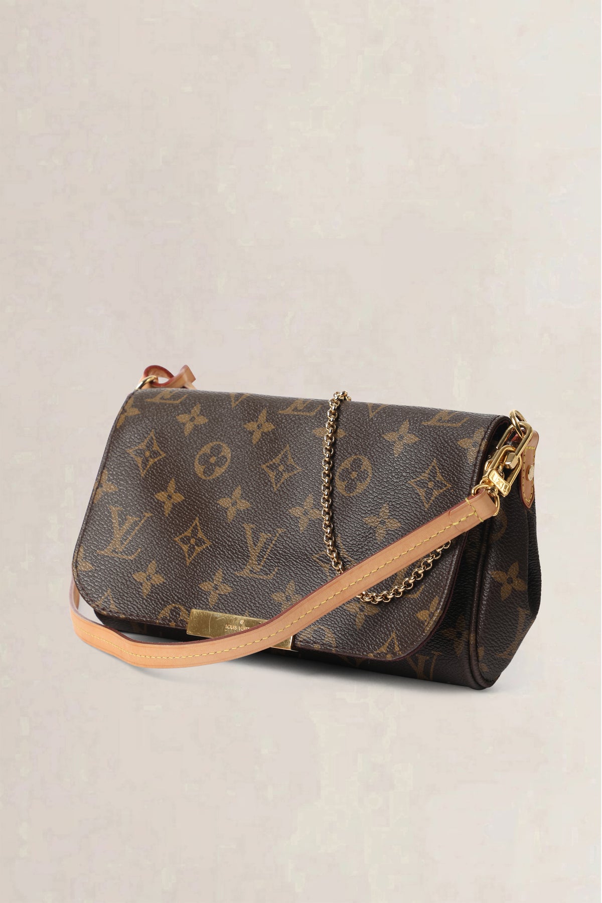 Louis Vuitton Brown Favorite Monogram PM Crossbody Bag