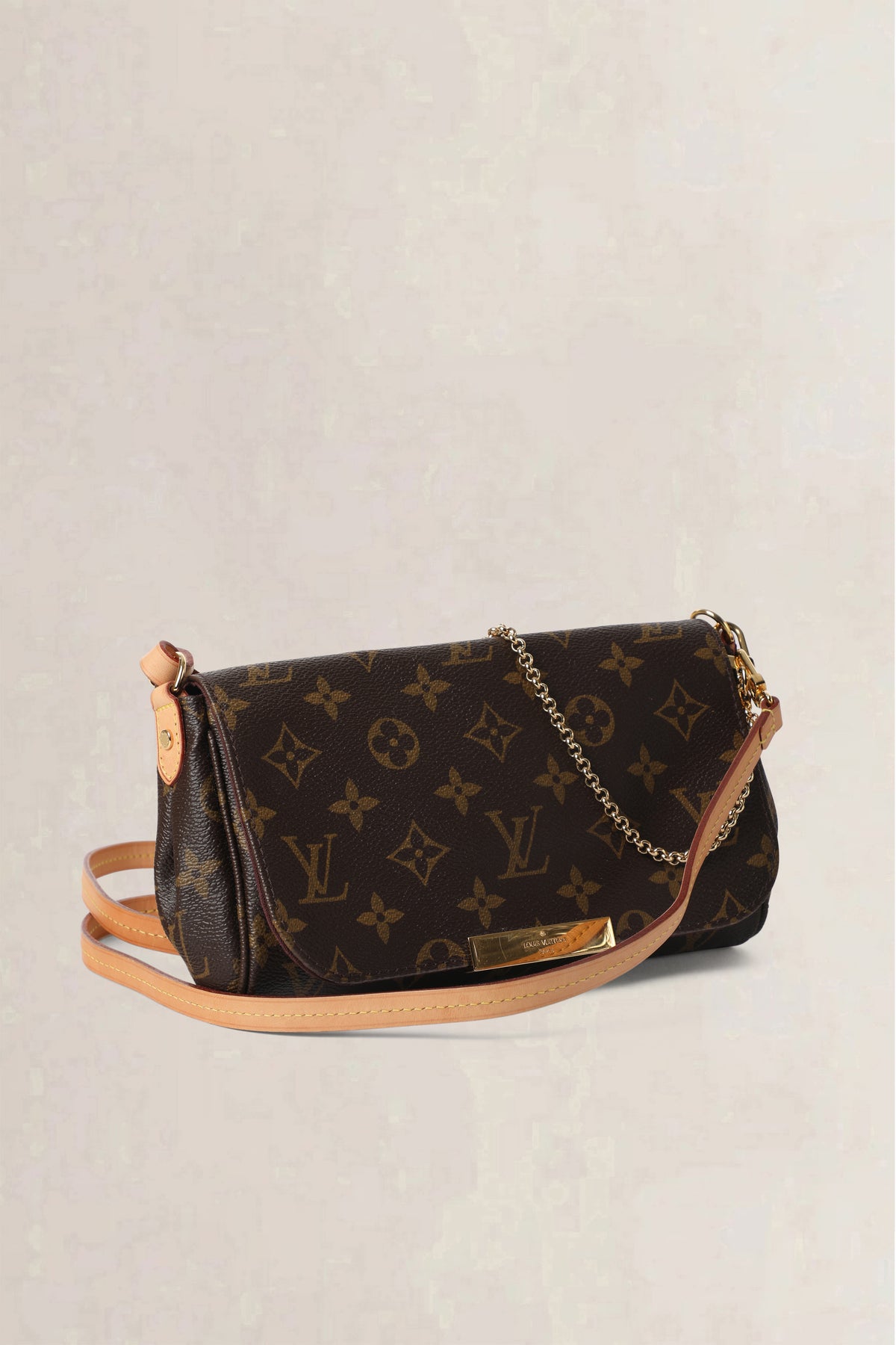 Louis Vuitton Brown Favorite Monogram PM Crossbody Bag