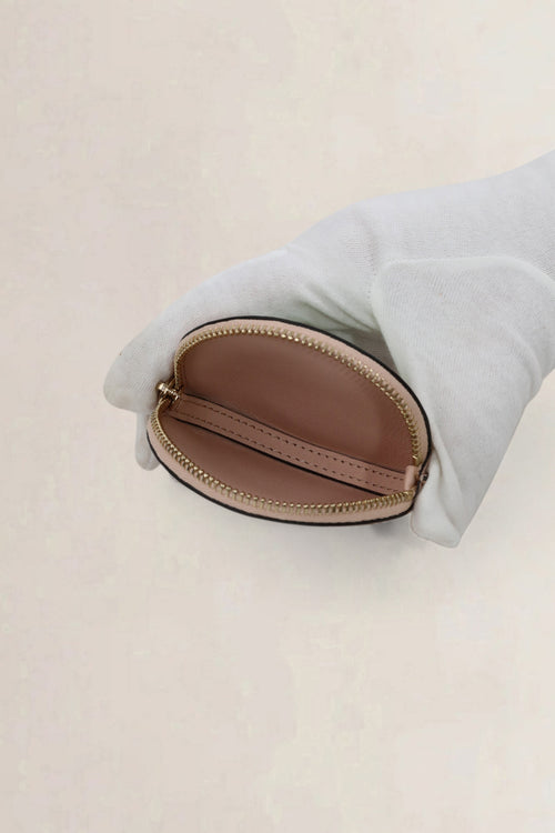 Delvaux Nude Magritte Apple Coin Purse