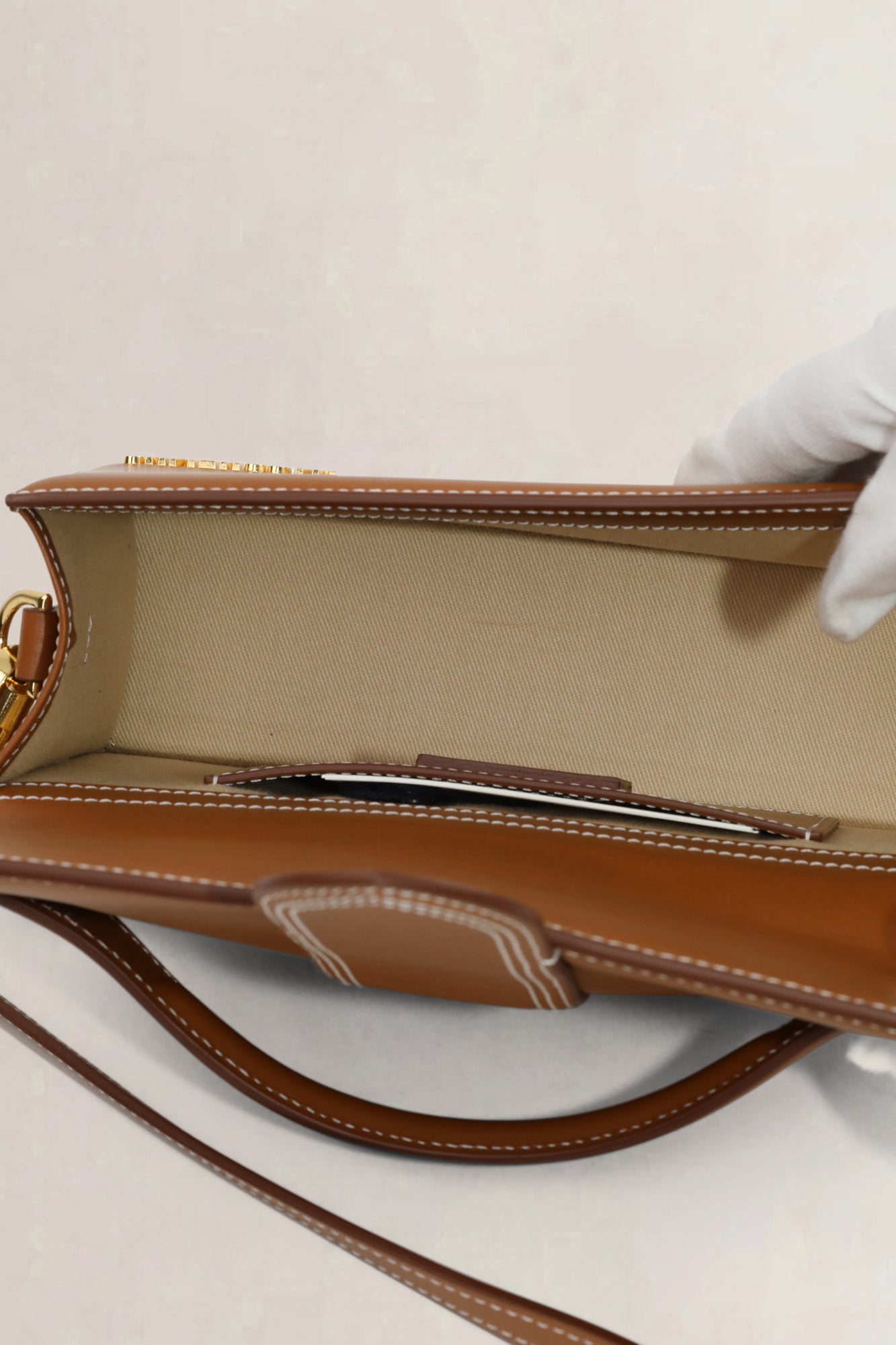 Jacquemus Brown Le Grand Bambino Crossbody Bag