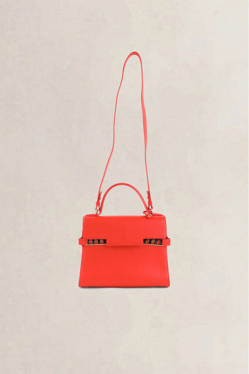 Delvaux Piment Tempête Calf Souple MM Crossbody Bag