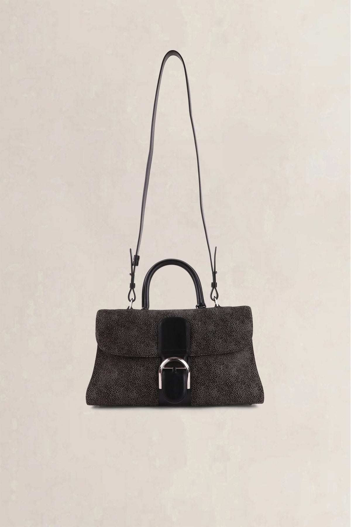 Delvaux Black Brillant East/West Crossbody Bag