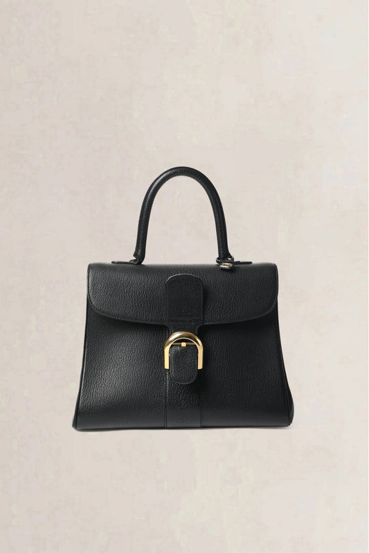 Delvaux Black Brillant MM Crossbody Bag
