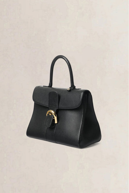 Delvaux Black Brillant MM Crossbody Bag