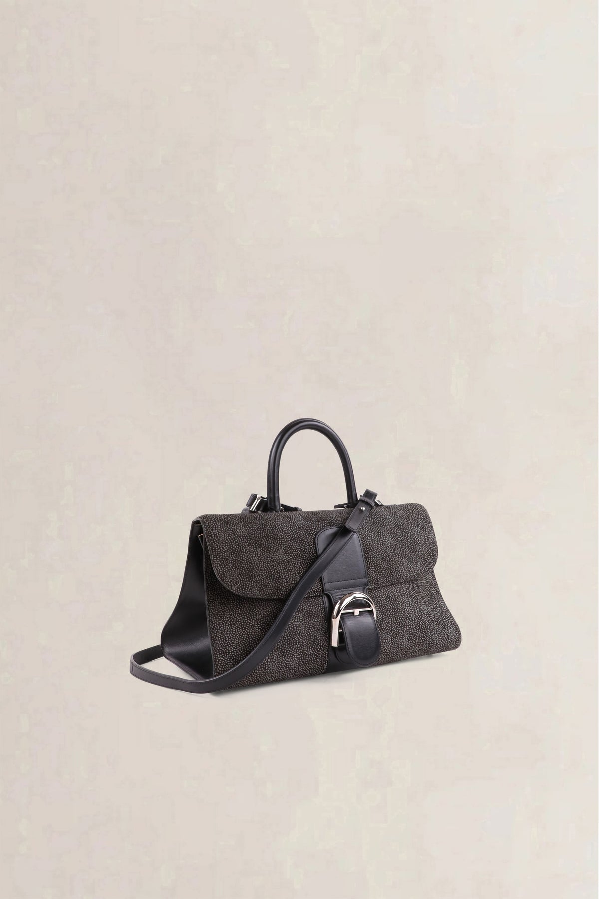 Delvaux Black Brillant East/West Crossbody Bag