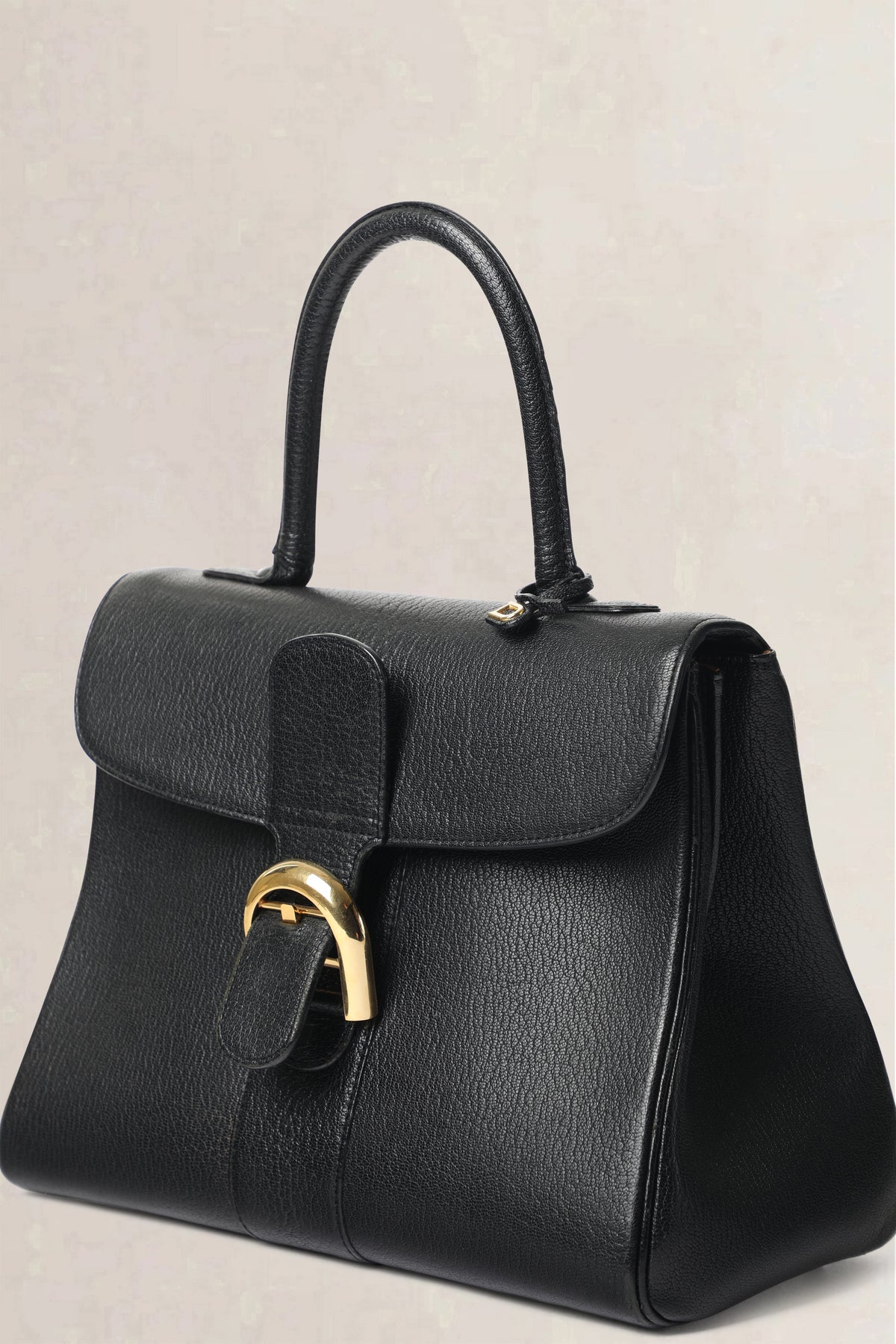 Delvaux Black Brillant MM Crossbody Bag