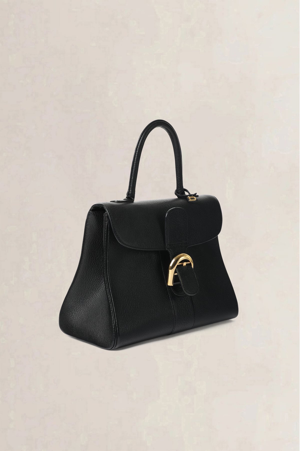 Delvaux Black Brillant MM Crossbody Bag