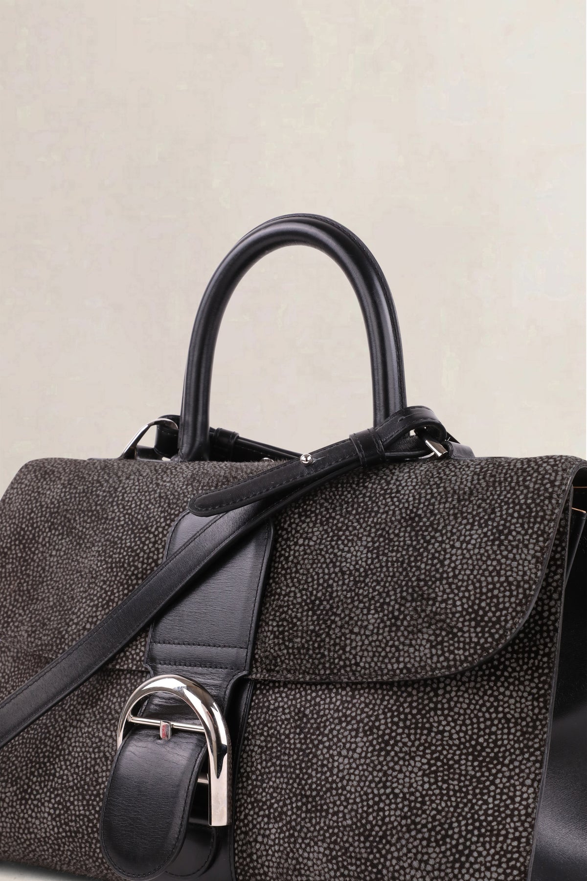 Delvaux Black Brillant East/West Crossbody Bag