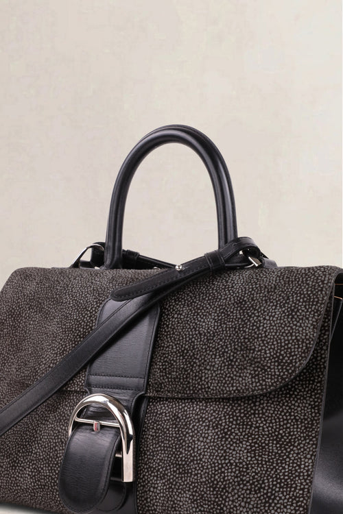 Delvaux Black Brillant East/West Crossbody Bag