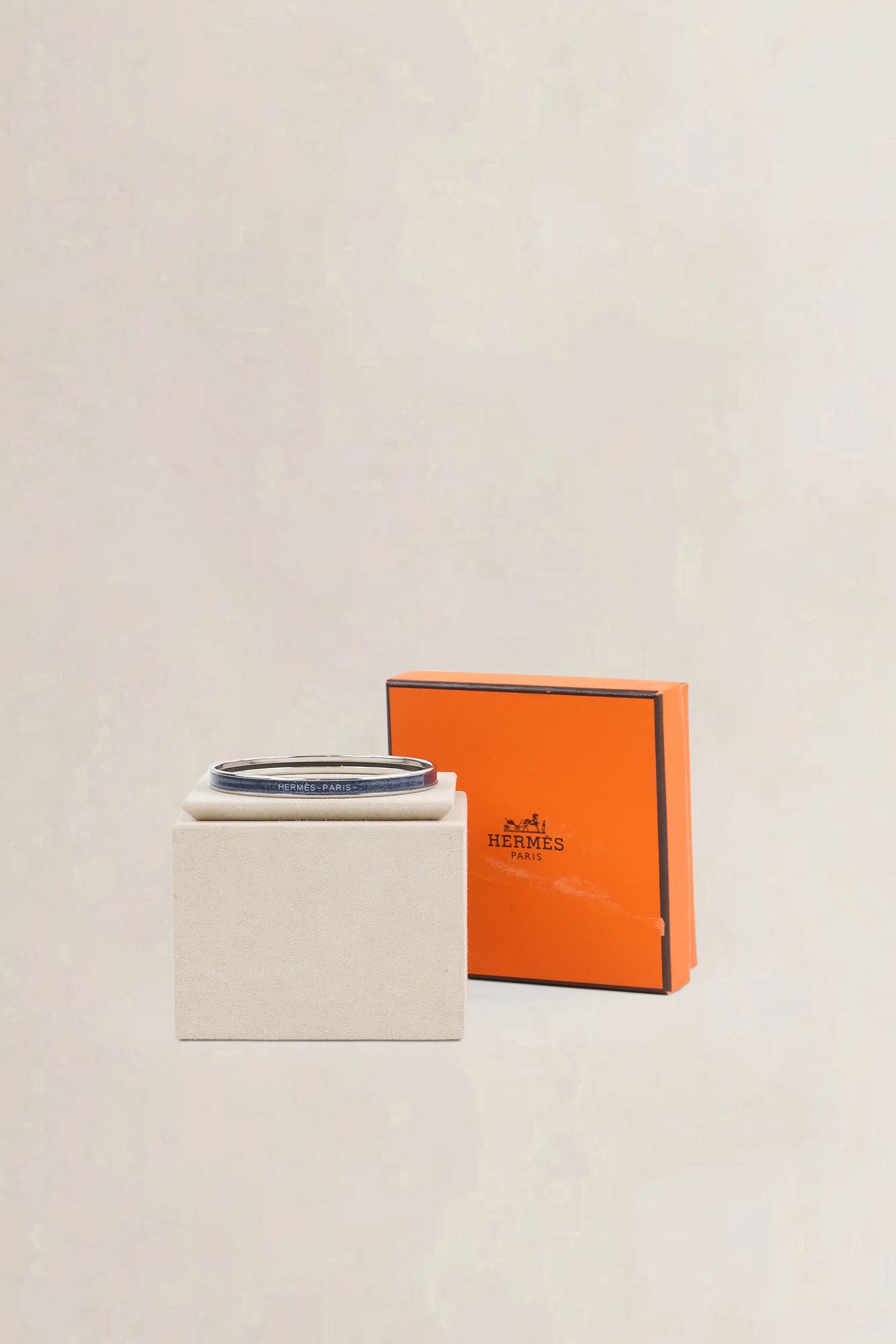 Hermès Blue Glitter Enamel Bracelet