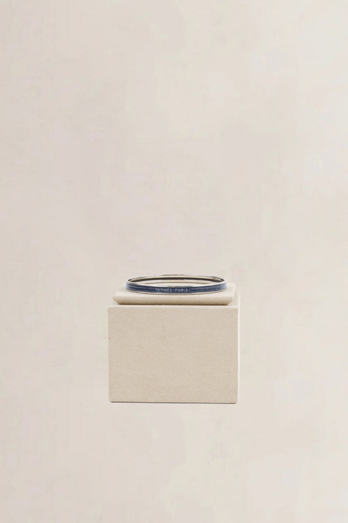 Hermès Blue Glitter Enamel Bracelet