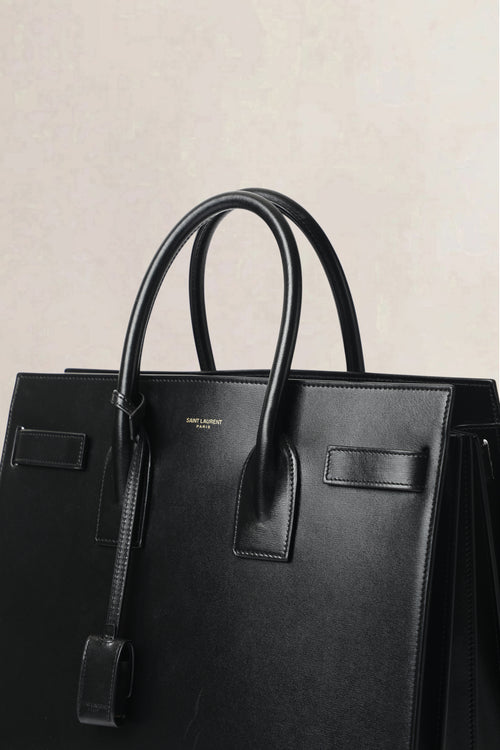 Saint Laurent Black Sac de Jour Small Crossbody Bag