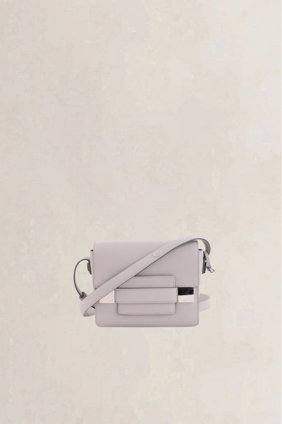 Delvaux Grey Madame Mini Crossbody Bag