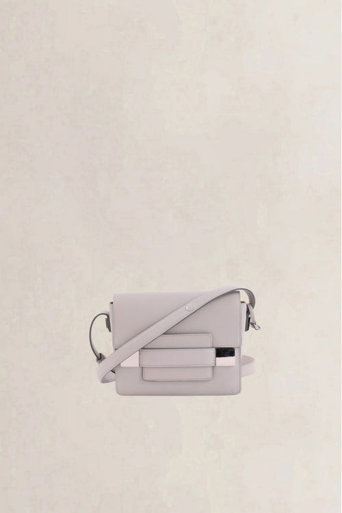 Delvaux Grey Madame Mini Crossbody Bag