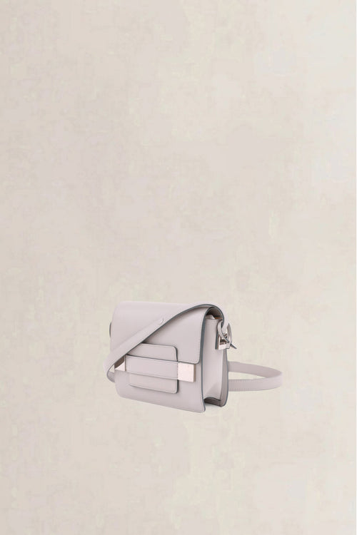 Delvaux Grey Madame Mini Crossbody Bag