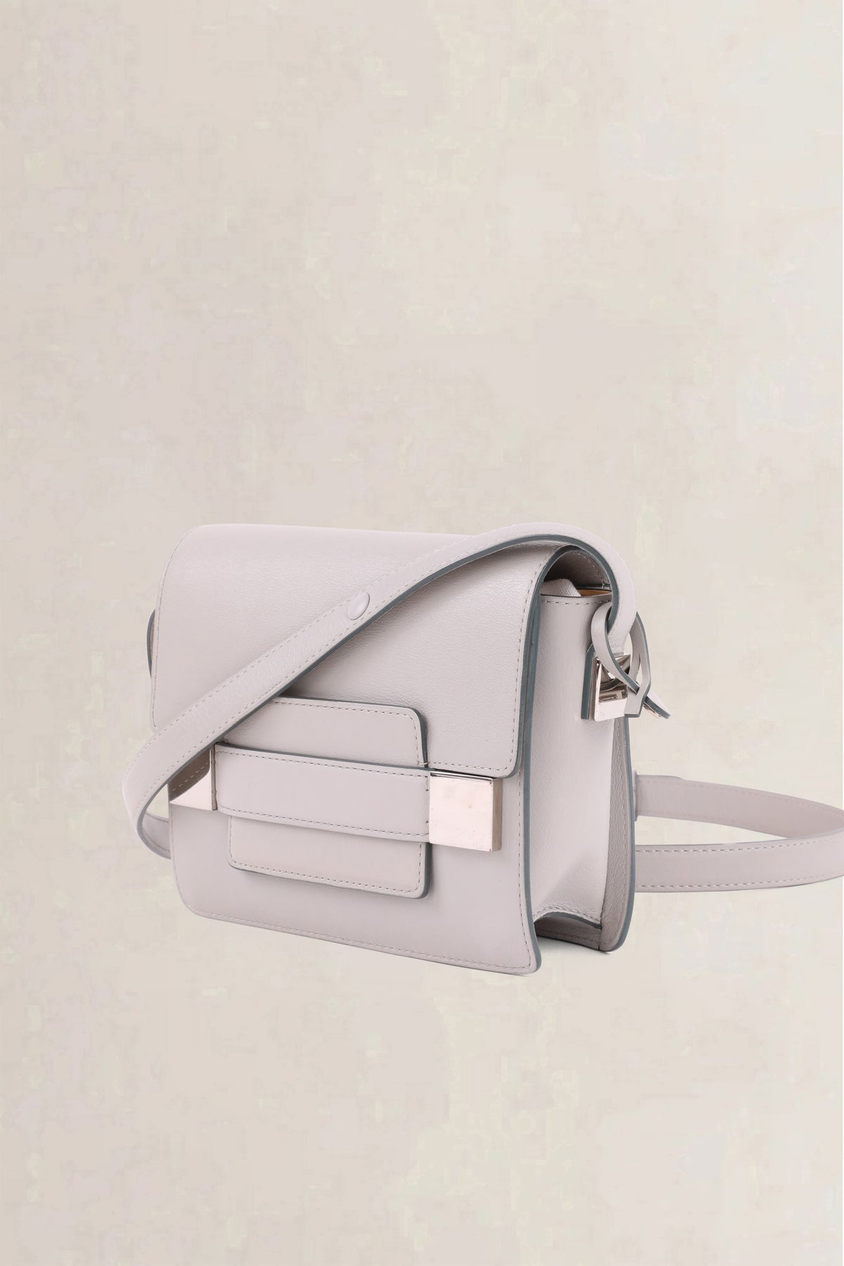 Delvaux Grey Madame Mini Crossbody Bag