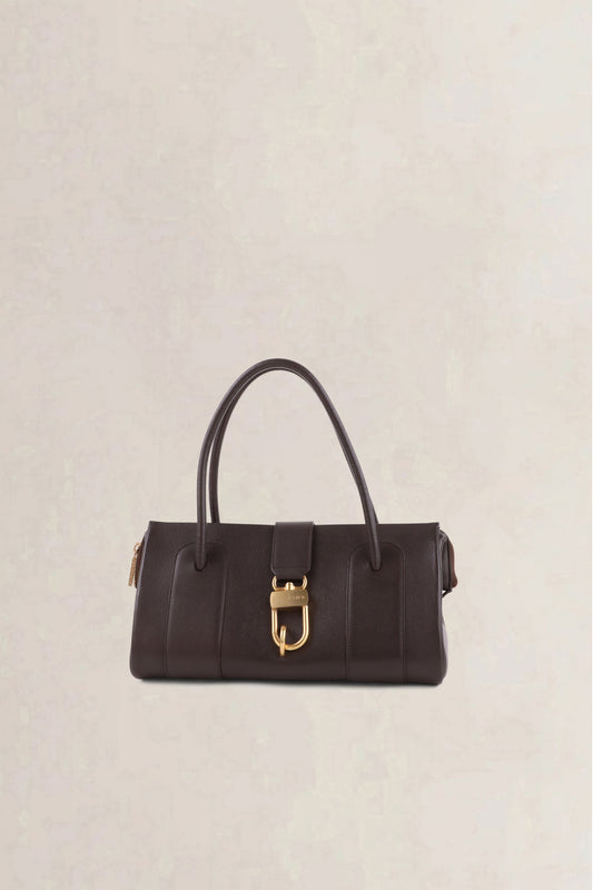 Delvaux Brown Le Georges GM — vintage