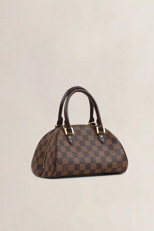 Louis Vuitton Damier Ebene Ribera Mini Top Handle Bag